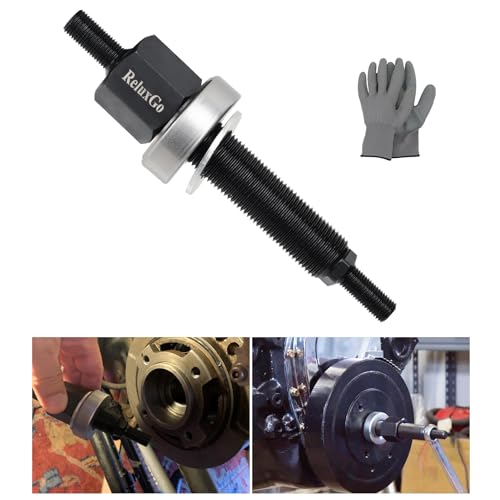 ReluxGo Harmonic Balancer Installer Bolt for 66515, Damper Vibration Install Tool Compatible for SBC and BB Chevy Cranks