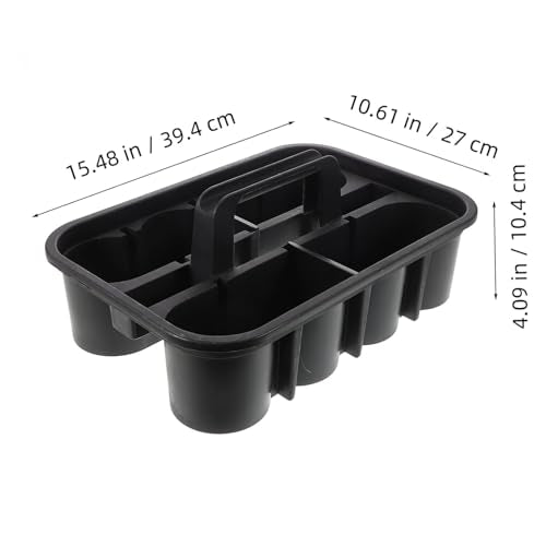 GANAZONO Bucket Organizer Car Detailing Car Cleaning Tools Storage Box Portable Handle Doordash Bag Hanging Shower Basket