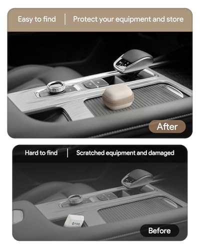 Case for FIXD Car Diagnostic Tool, Bluetooth OBD2 Scanner Diagnostic Tool Mini Compact Portable Storage Bag, Shockproof Waterproof (Only Case) (Beige) - color: Beige