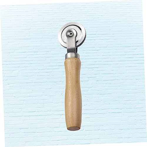 Wakauto Repair Tool Patch Roller Tool Tire Repair Patch Roller Repair Wooden Tire Repair Supplies With Wheels