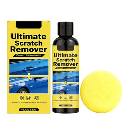 Car Scratch Removal Wax, 2026 New Scratch Remover for Vehicles, Car Paint Scratch Repair Kit for Deep Scratches, Universal Polishing Compound with Sponge (1pcs) - color: 1pcs