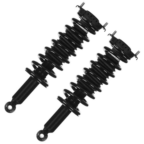 Detroit Axle - Rear Struts for 2000-2004 Subaru Legacy, Struts with Coil Spring 2001 2002 2003 Complete Struts Assembly Replacement - size: 171354x2/PAIR