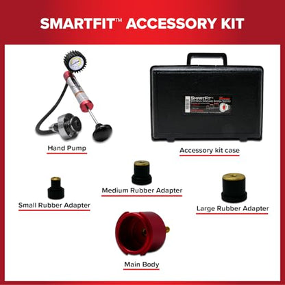 Redline Detection SmartFit Universal Cooling System Vehicle Pressure Test Kit (95-0700)