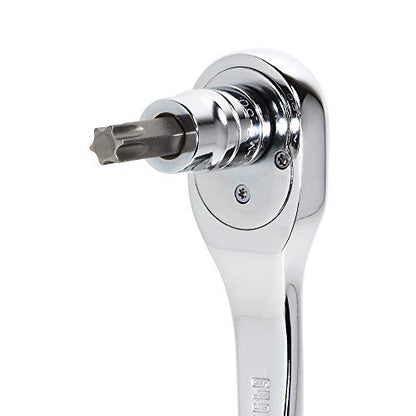 Powerbuilt 1/2-Inch Drive T-55 Star Torx Bit Socket, S2 Bit and Chrome-Vanadium Socket - 642400 - style: 1/2-Inch Drive
