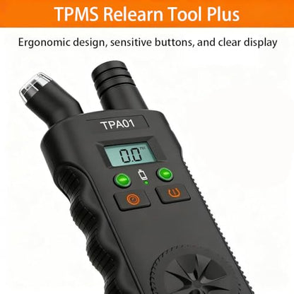 TPMS Reset Tool for GM with 150 PSI Digital Tire Pressure Gauge, Quick Relearn Tire Sensor, Compatible with for Buick for Chevy for Cadillac for Opel