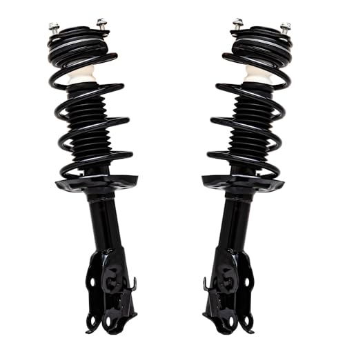 Detroit Axle - Front Struts & Coil Springs Sway Bar Links Replacement | for 2006-2011 Honda Civic 1.8L Coupe - 4pc Set - size: 4QS47367/ sway kit