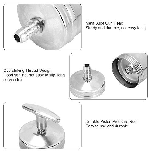 Suction Gun 500cc Fluid Transfer Hand Pump Aluminum Alloy for Oil Grease Extractor Automotive Use