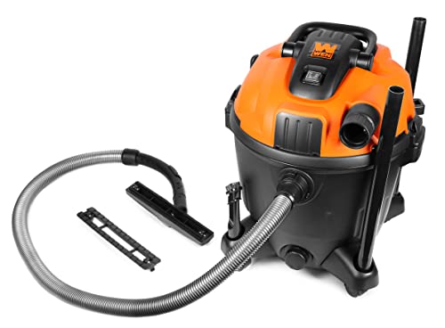 WEN VC9209 10-Amp 9.25-Gallon 6.5 Peak HP Wet/Dry Shop Vacuum and Blower with 0.3-Micron HEPA Filter, Hose, and Accessories - style: 9.25-Gallon