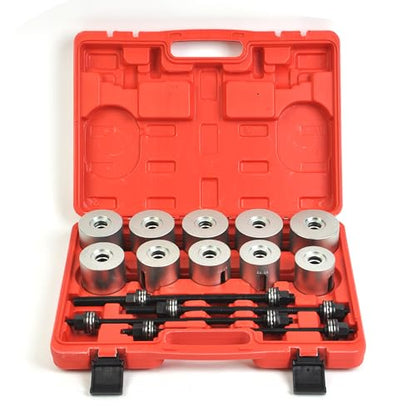 24PCS Press and Pull Sleeve Kit, Bushing Press Kit and Bushing Removal Tool