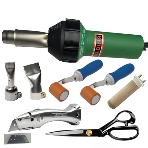 Professional 1600W Hot Air Gun PVC Heat Gun Hand Held Plastic Welder Heating Gun (B)