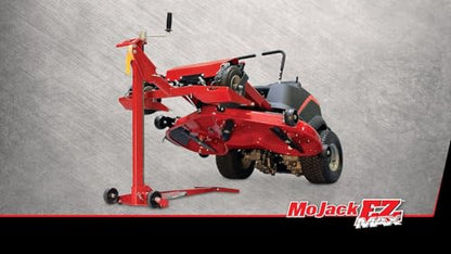 MoJack EZ MAX 45001 Residential Riding Lawn Mower Lift - 450 Pound Lift Capacity, Zero Turn Radius Mowers, for Safe & Efficient Maintenance