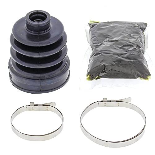 All Balls Racing 19-5004 Black 17mm x 58mm x 78mm Long CV Boot Kit