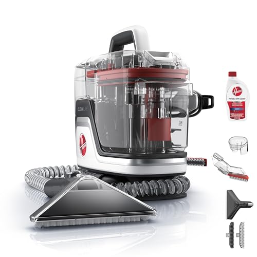 Hoover CleanSlate Plus Portable Carpet + Upholstery Spot Cleaner Machine | Powerful Suction with Versatile Tools, Pet Stain Remover, Car and Auto Detailer, Pair with Hoover Carpet Cleaner Solution - style: CleanSlate Plus
