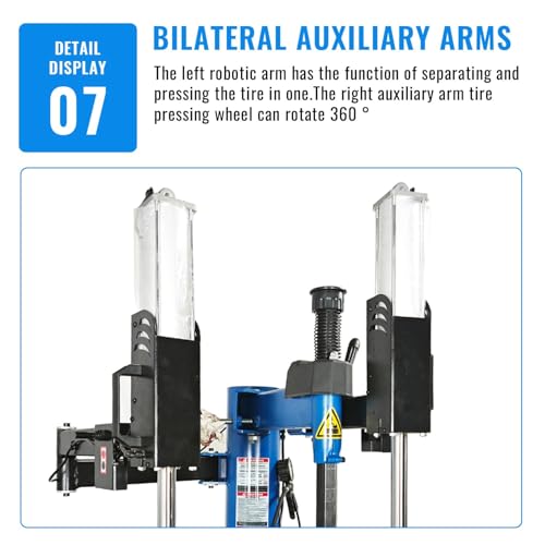 TCE Tire Changer Machine with Bead Blaster Rim Clamp 24" Set Item | Tire Changer Wheel Changers Machine - size: Tire Changer Machine with Bead Blaster Rim Clamp