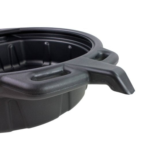 Capri Tools CP21021 Portable Oil Drain Pan, Anti-Freeze, Black - color: Black