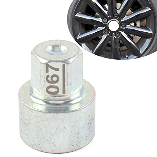 Bacar Wheel Lock Lug Nut Remover Kit, Automotive Wheel Anti-Theft Screw Removal Key Socket for BMW MINI 1 / COOPER/COOPER S & JCW, Pattern 7