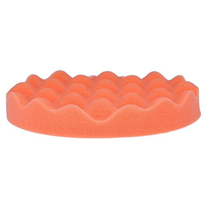MDEOOSKY 4Pcs 7 Inch Waffle Polishing Foam Buffing Pad Set Replacement for Car Polishser