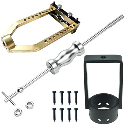 SHOOSHINE CV Axle Removal Tool, Steel CV Axle Puller, Universal Fit Automotive Puller Set (CV Axle Shaft Puller Tool with Joint Puller) - size: CV Axle Shaft Puller Tool with Joint Puller
