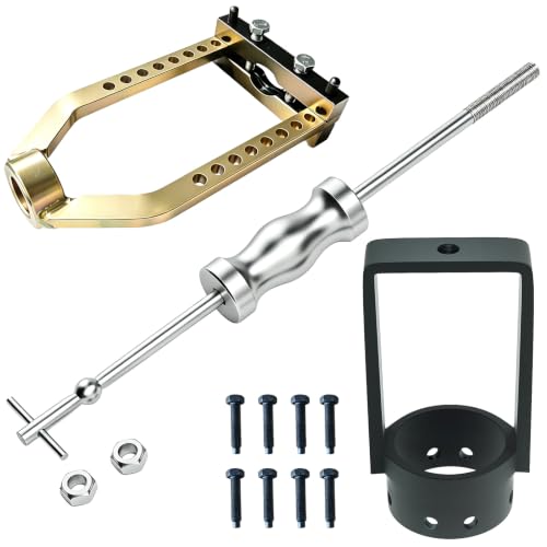 SHOOSHINE CV Axle Removal Tool, Steel CV Axle Puller, Universal Fit Automotive Puller Set (CV Axle Shaft Puller Tool with Joint Puller) - size: CV Axle Shaft Puller Tool with Joint Puller