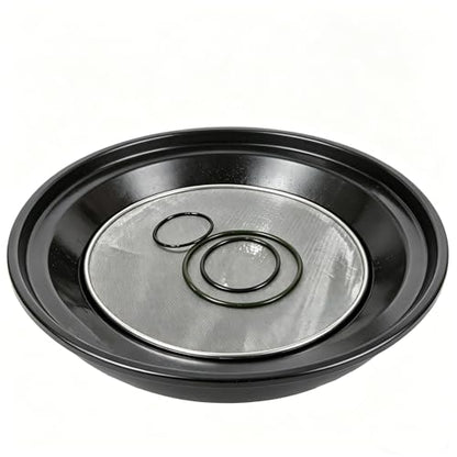 Stainless Steel Oil Drain Splash Pad – Eco-Friendly Reusable No-Mess Guard for Oil Changes, Transmission Fluid, & Gear Oil, Heavy Duty Easy to Clean, Universal Fit for Drain Funnel & Catch Pan