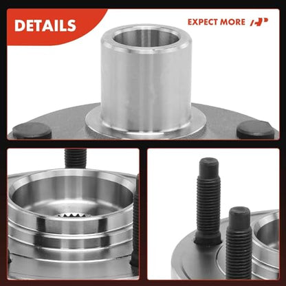 A-Premium Front Wheel Bearing and Wheel Hub Kit Compatible with Ford Escape 2001-2012 & Mazda Tribute 2001-2006, Tribute 2008-2011 & Mercury Mariner 2005-2011, with 5-Lug