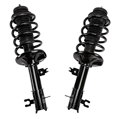 Front Complete Struts Shocks Assemblies 172295 172296 (Set of 2) | Replacement for 2004-2011 Chevrolet Aveo 2006-11 Chevrolet Aveo 5 Suspension Kit w/Coil Springs