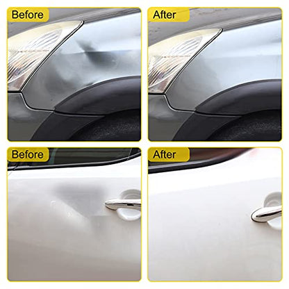 VEVOR Rods Dent Removal Kit, 21 Pcs Paintless Dent Repair Rods, Stainless Steel Dent Rods, Whale Tail Dent Repair Tools, Professional Hail Dent Removal Tool For Minor Dents, Door Dings And Hail Damage - style: 21 Pcs with 21 Rods