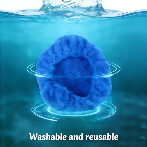 Car Care Microfiber Cloths for Windshield Cleaner,7 PCS Microfiber Cloths for Inside Windshield Cleaning Tool Pads,Clean Replacement Accessories (Blue) - color: Blue