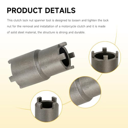 HIAORS GY6 Stator Magneto Flywheel Puller Removal Tool 24mm & 27mm and Clutch Lock Nut Spanner Tool Socket 20mm & 24mm for 50 125 150cc Motorcycle ATV Quad 4 Wheeler Pit Dirt Bike Scooter Parts