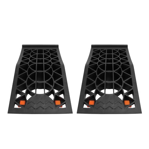 CCYLEZ Car Ramps Heavy Duty Low Profile Service Ramps 2.44in Lift for Vehicle Maintenance Garage 1 Pair