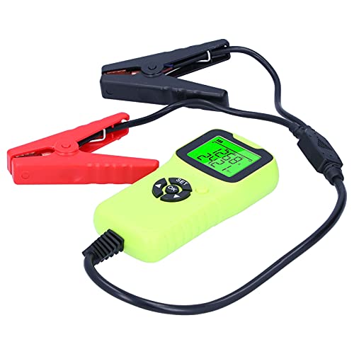 Generic Digital Car Battery Tester Automotive Analyzer for 12V Battery Diagnostic Tool ABS (Green) - color: Green