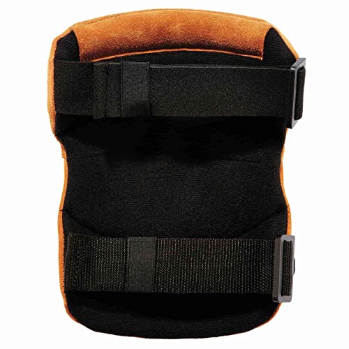 Ergodyne - 18232 Leather Knee Pads, Heavy Duty, ProFlex 230 Brown, One Size