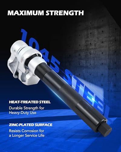 OMT Coil Spring Compressor Tool Set, 2200lb Strut Compressor Tool | 0.9"-11" Strut Spring Compressor Tool with Adjustable Safety Stand for Sedan SUV Pickup Truck Light Truck