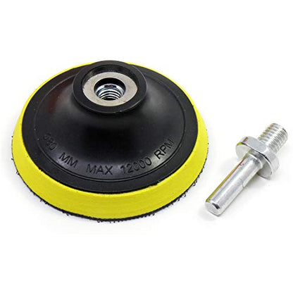 8 Piece Polishing Sponge Wheel Set 3" Buffing Pads Kit, 3" Foam Polish Pads for Car Polishing (6 Polishing Pads and 1 Thread Drill Adapter)