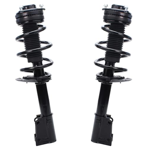 Detroit Axle - Struts for 2011 2012 2013 2014 2015 2016 2017 2018 2019 | Dodge Journey [V6 Engine], Front & Rear Struts with Coil Spring Assembly Replacement Suspension - size: 4Q47307-V1/ 4 Struts