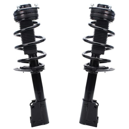 Detroit Axle - Struts for 2011 2012 2013 2014 2015 2016 2017 2018 2019 | Dodge Journey [V6 Engine], Front & Rear Struts with Coil Spring Assembly Replacement Suspension - size: 4Q47307-V1/ 4 Struts