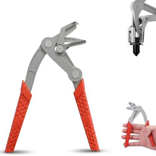Car Clip Pliers - Auto Fastener Clip Removal Tool, Spring Loaded Panel & Trim Removal Pliers for Automotive Plastic Fasteners, Door Panels, Rivets & Interior Clips