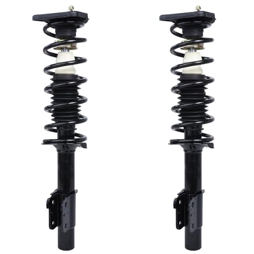 Detroit Axle - 2 Rear Ready Struts for Chevy Classic Malibu Pontiac Grand AM Olds Alero Cutlass Struts w/Coil Spring Assembly Replacement Quick Install Ready Struts Shocks Assembly - size: 171686 x2/PAIR