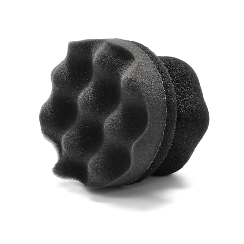 Yesland Tire Dressing Applicator, 4 Pack Tire Shine Applicator Dressing Pad - Hex Grip Design Car Cleaning Supplies - Durable & Reusable Tire Foam for Tire Detailing