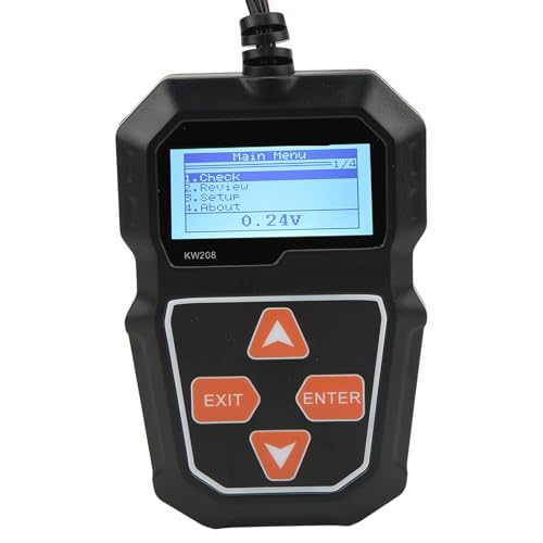 12V Car Battery Load Tester Digital Auto Battery Analyzer for All 12V Batteries - Ideal for Truck & SUV