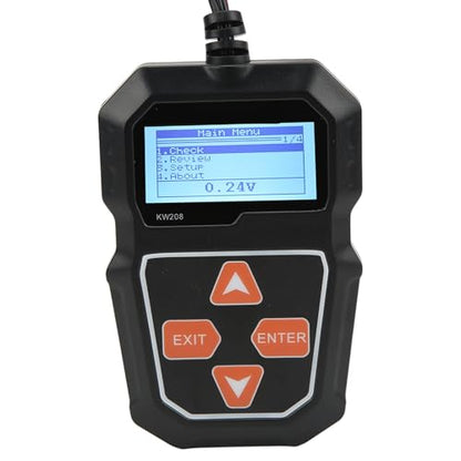 12V Car Battery Load Tester Digital Auto Battery Analyzer for All 12V Batteries - Ideal for Truck & SUV