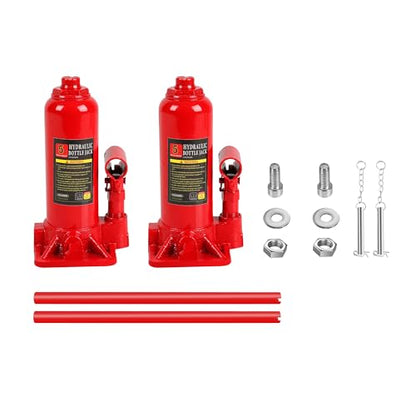 2 Pack Car Ramps 5T 10000lbs Car Ramps for Oil Changes Hydraulic Low Profile Car Lift Service Ramps Truck Trailer Portable Car Ramps for DIY Repair Stores Auto Beauty Stores,Red - size: Red