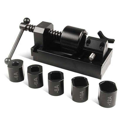 AN Fuel Line Fittings Installation Tool Kit Compatible with 4AN-12AN | Deisgn for Easy Connect and Disconnect, Works with 4AN 6AN 8AN 10AN 12AN hoses and socket nuts