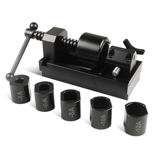 AN Fuel Line Fittings Installation Tool Kit Compatible with 4AN-12AN | Deisgn for Easy Connect and Disconnect, Works with 4AN 6AN 8AN 10AN 12AN hoses and socket nuts
