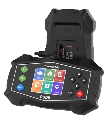 Professional OBD2 Scanner Car Diagnostic Tool, OBDII EOBD Code Reader, Enhanced Check Car Engine Light Diagnostic Scan Tool, Upgraded Fault Code Scanner for All Vehicles from 1996