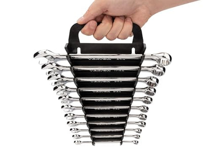 TEKTON Combination Wrench Set, 11-Piece (1/4-3/4 in.) - Holder | WCB91101 - size: 11-pc. (1/4-3/4 in.), style: Holder