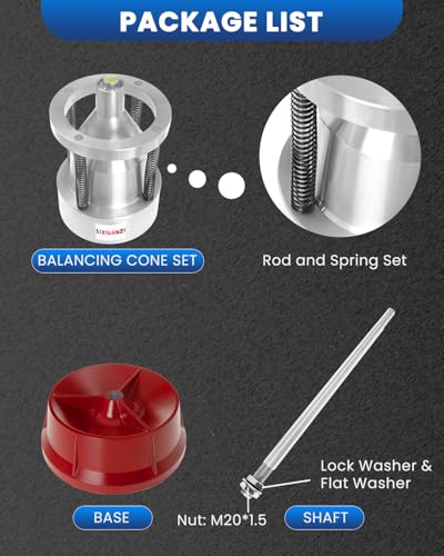 SIXIWANZI Tire Balancer, Portable Bubble Wheel Balancer for Cars and Trucks