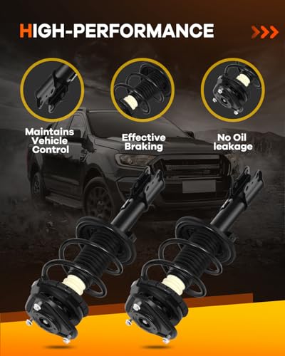 272112 272111 FWD Struts Shocks for Toyota Celica, OCPTY Front Complete Strut Spring Assembly Shock Absorbers Fits 2000 2001 2002 2003 2004 2005 for Toyota for Celica Amortiguadores Struts Sets of 2