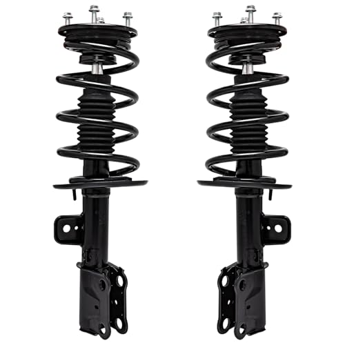 Detroit Axle - 4pc Front Struts Sway Bars for 2013-2019 Ford Taurus | Struts & Coil Spring Sway Bar End Links 2014 2015 2016 2017 Replacement Suspension Kit Ready Struts Shocks Assembly - size: 4QS47421/ sway kit