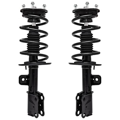 Detroit Axle - 4pc Front Struts Sway Bars for 2013-2019 Ford Taurus | Struts & Coil Spring Sway Bar End Links 2014 2015 2016 2017 Replacement Suspension Kit Ready Struts Shocks Assembly - size: 4QS47421/ sway kit
